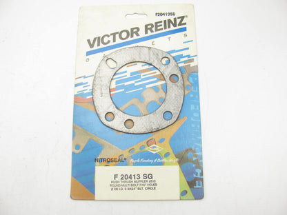 Victor F20413SG Exhaust Collector Gasket Hush Thrush 2-7/8'' ID, 3-3/4'' & 4'' BC