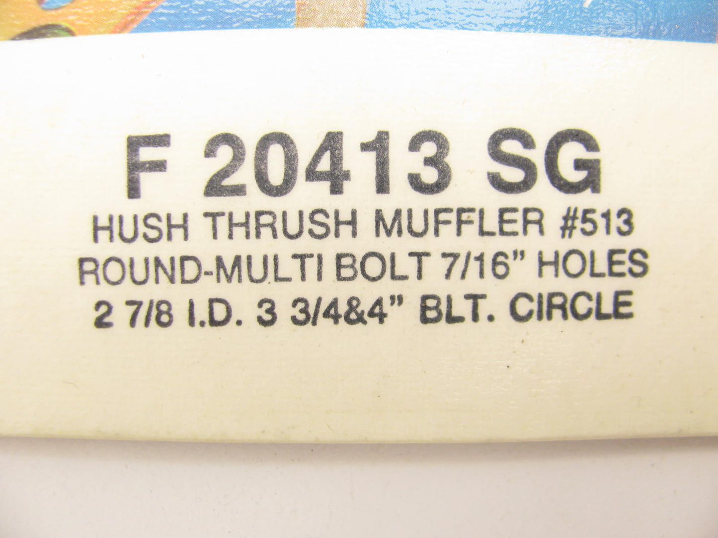 Victor F20413SG Exhaust Collector Gasket Hush Thrush 2-7/8'' ID, 3-3/4'' & 4'' BC