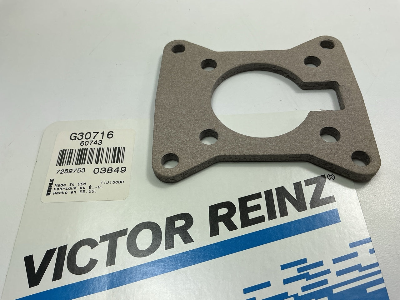 Victor Reinz G30716 Fuel Injection Throttle Body TBI Mounting Gasket