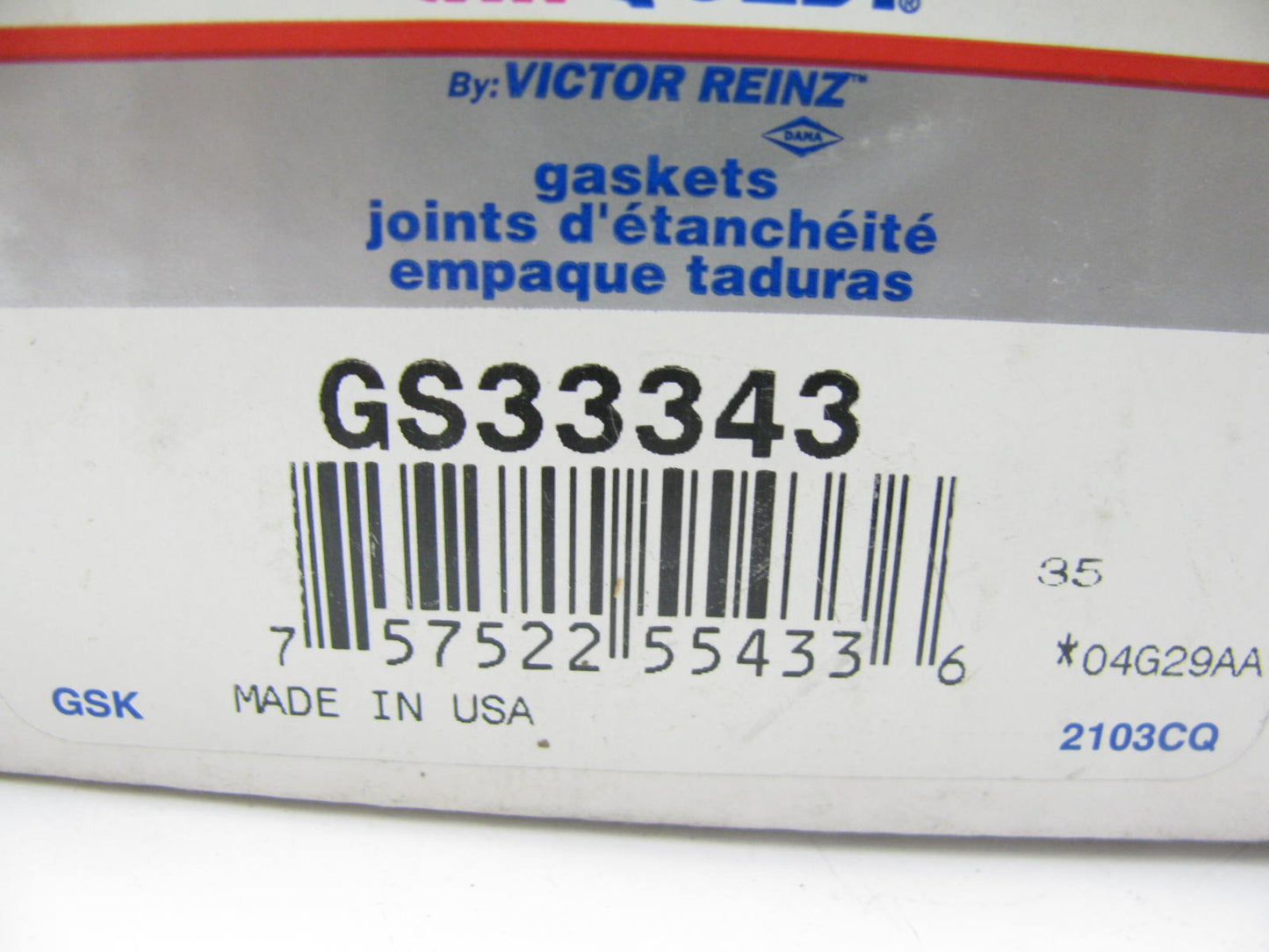 Victor Reinz GS33343 Cylinder Head Bolts For 1995-2006 Chrysler 2.4L