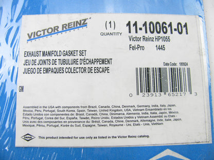 Victor Reinz HP1055 SB Chevy D Port Header Gaskets For Brodix 12B & Brodix 2000