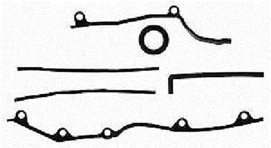 Victor Reinz JV1127 Timing Cover Gasket Set For 1990-99 Subaru 2.2L 2.5L-H4
