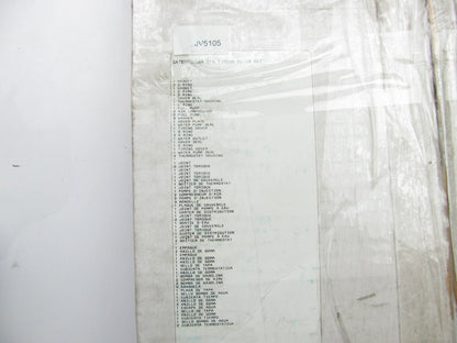 Incomplete, Includes Only The Gaskets Shown VICTOR JV5105 Timing Set For CAT C15