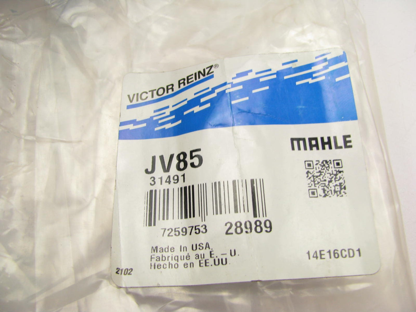 Victor Reinz JV85 Gasket Making Material Sheet Roll  25'' By 25'' By 1/32'' Thick