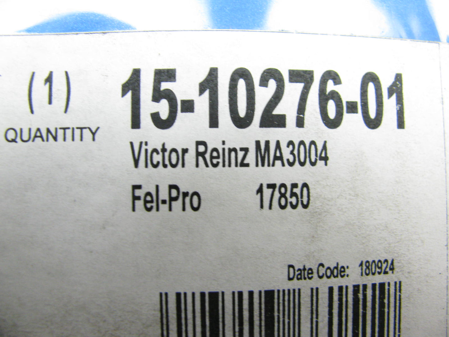 Victor Reinz Mercruiser Chevy 5.7 350 V8 MARINE Fuel Injection Plenum Gasket Set