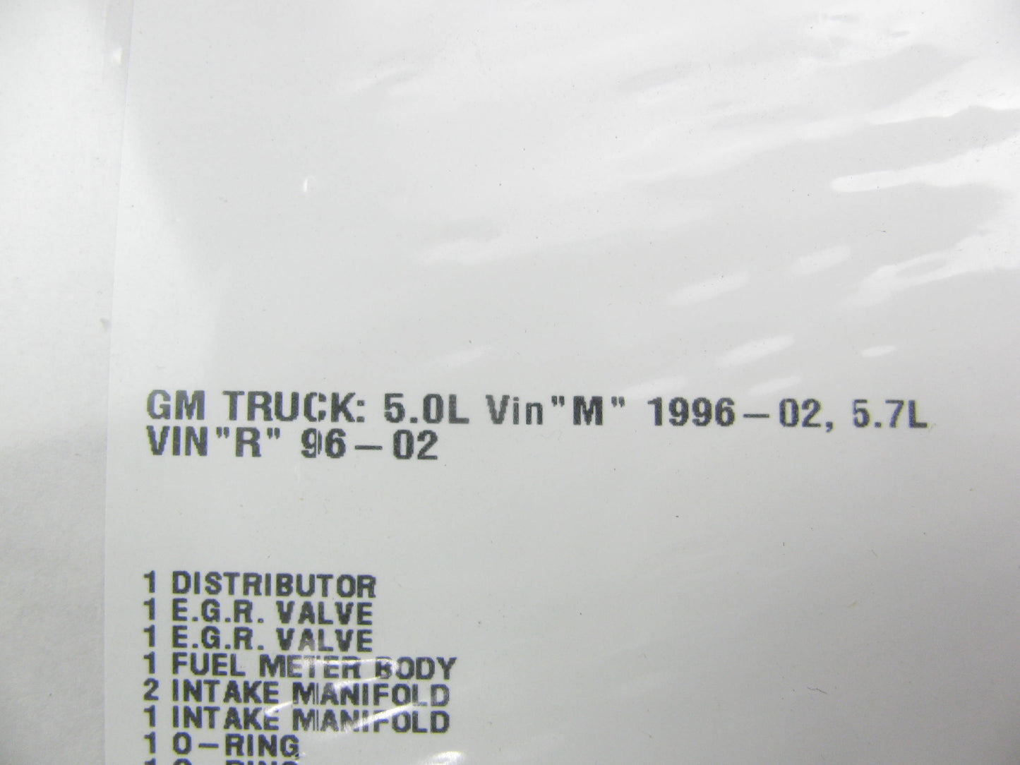 Victor MIS16167 Intake Manifold Gasket Set 1996-2002 Chevrolet GMC 5.0L 5.7L-V8
