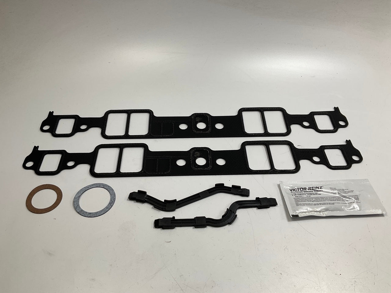 Victor Reinz MS15408 Intake Gasket Set For Chevy Marine 283 327 305 350 12 Bolt