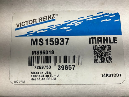 Victor MS15937 Intake Manifold Valley Pan Gasket Set 73-91 Ford 370 429 460 V8