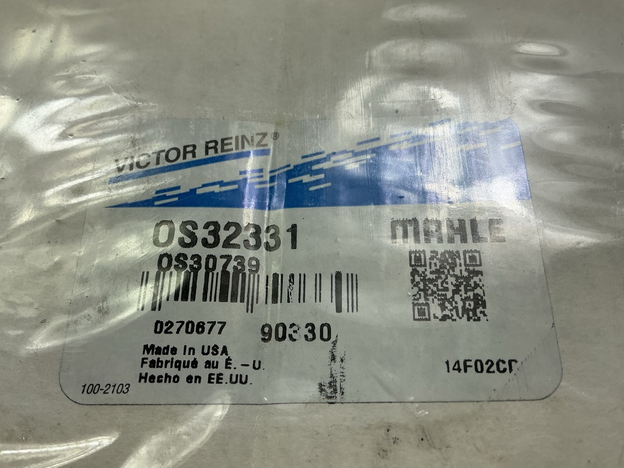 Victor Reinz OS32331 Engine Oil Pan Gasket For 2000-2007 Toyota 4.7L-V8