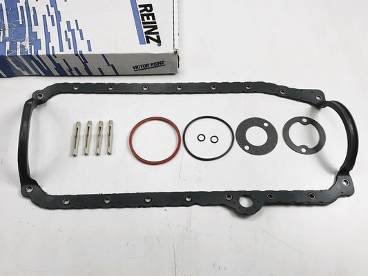 Victor Reinz OS32496B Engine Oil Pan Gasket Set 1969-2002 Small Block Chevy SBC