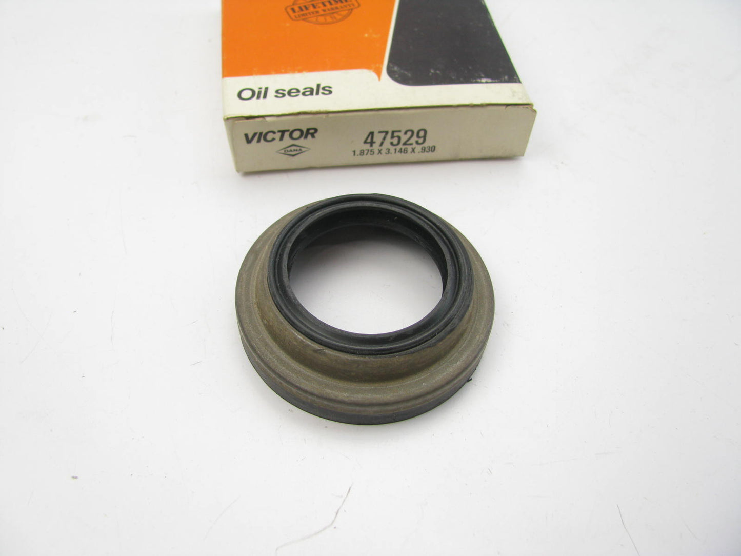 Victor 47529 Rear Wheel Seal - 3.146'' OD X 1.875'' ID X .930'' Wide