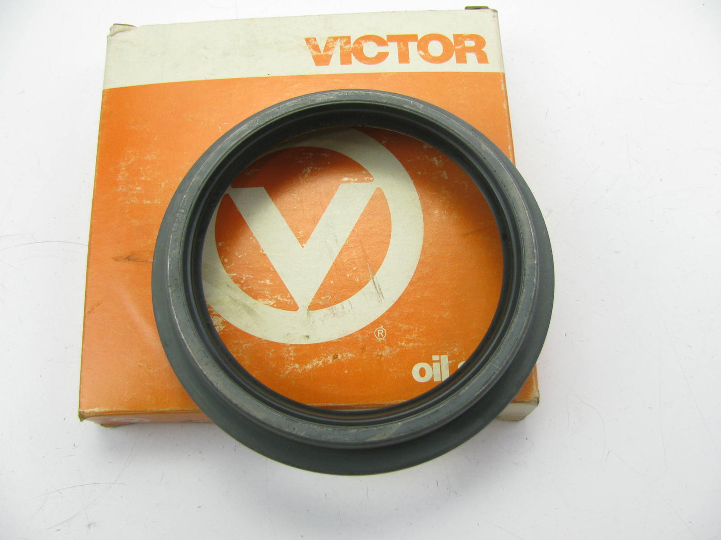 Victor 49912 Rear Wheel Seal - 5.377'' OD X 3.937'' ID X 0.906'' Wide