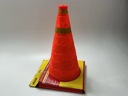 (2) Victor 70236-8-2 Lighted Collapsible Safety Cone Roadside Emergency