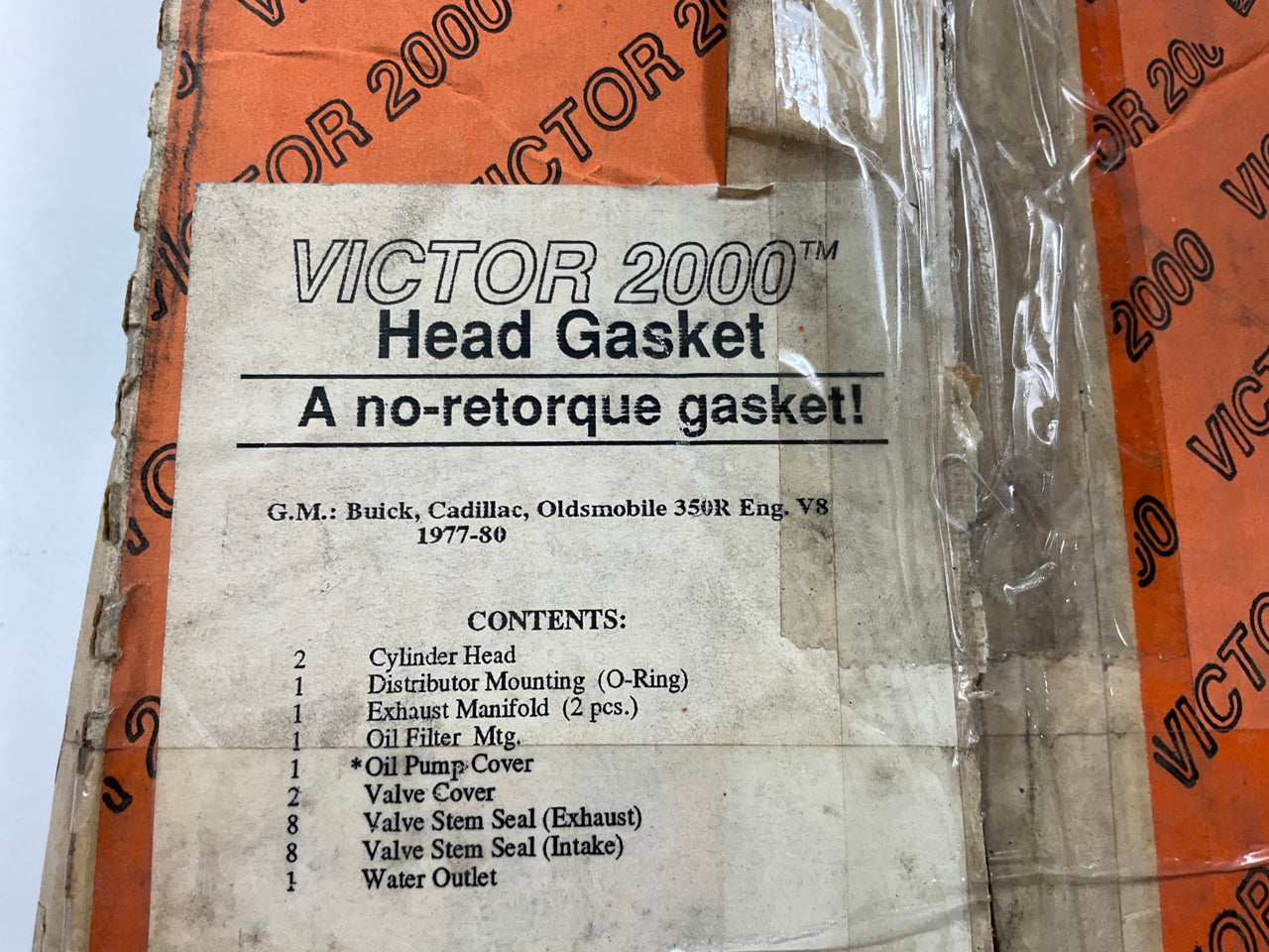 Victor HS3533 Upper Cylinder Head Gasket Set 1977-1980 Oldsmobile 350 350R V8