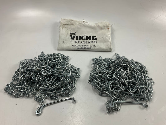 VIKING 1138 Tire Snow Chain PAIR 215/55-17, 225/50-17, 215/50-17, 245/45-17