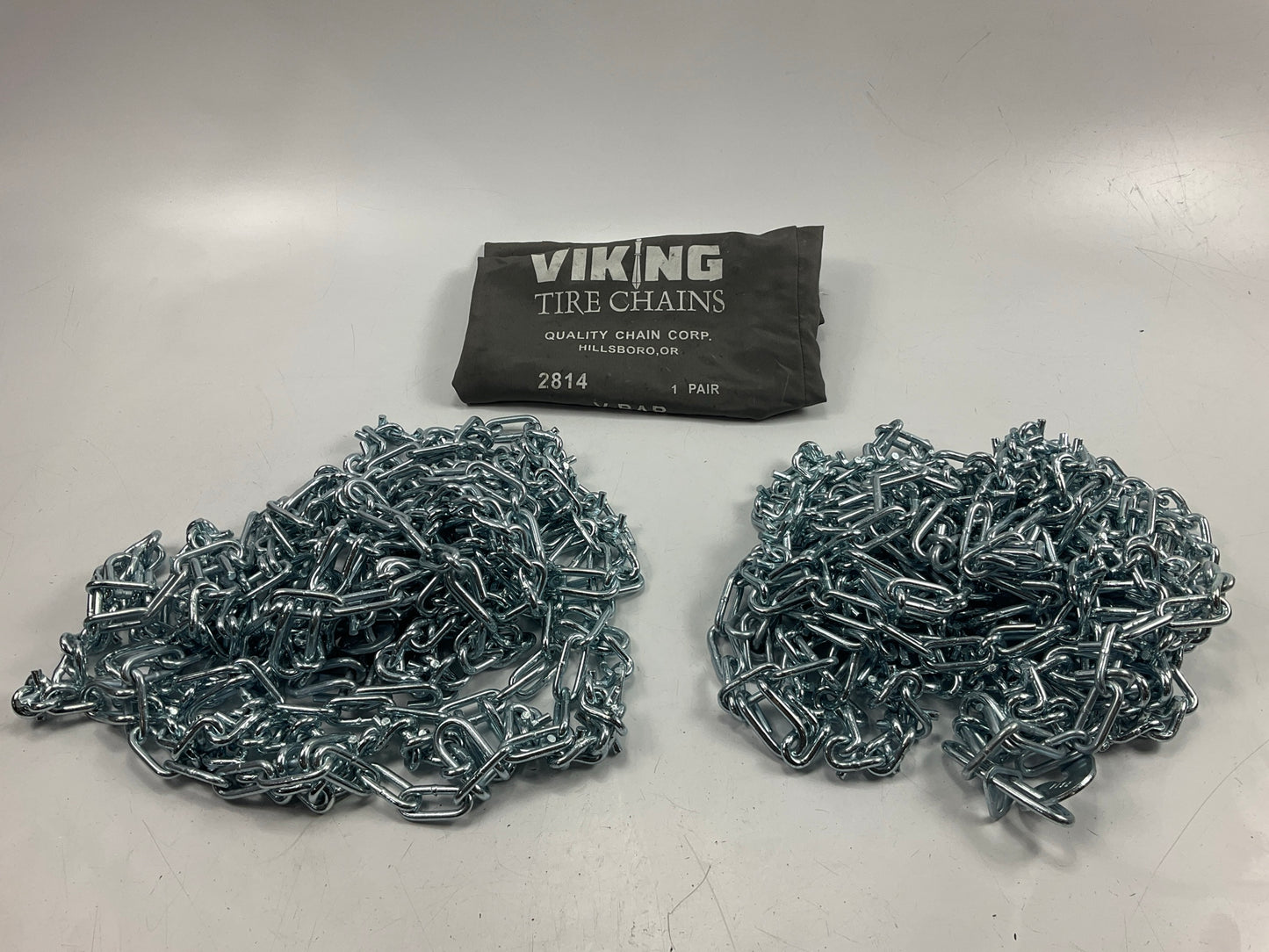 Viking 2814 Tire Snow Chains PAIR, 225/70-17.5, 225/75-19.5