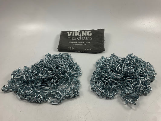 Viking 2814 Tire Snow Chains PAIR, 225/70-17.5, 225/75-19.5