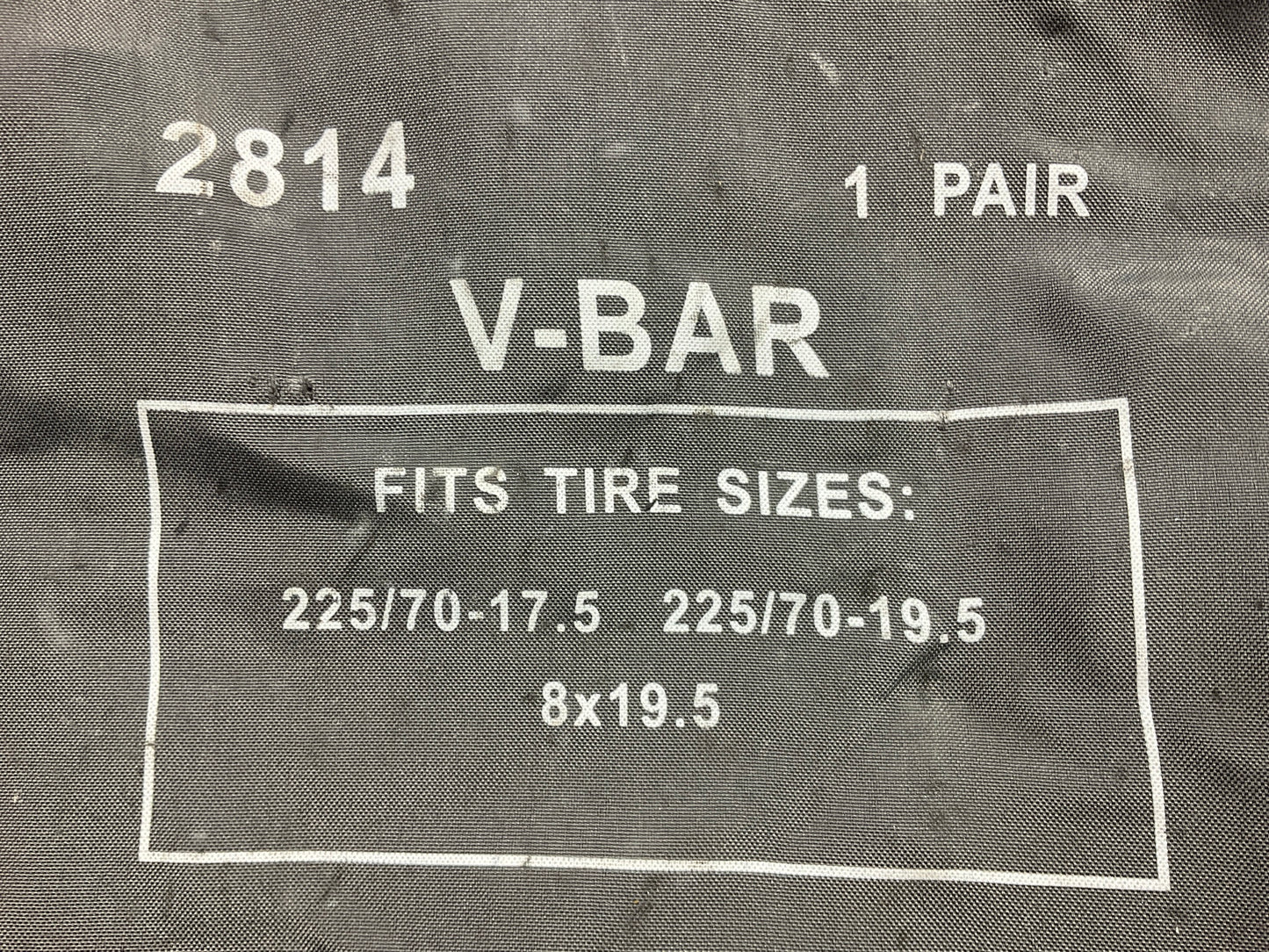 Viking 2814 Tire Snow Chains PAIR, 225/70-17.5, 225/75-19.5
