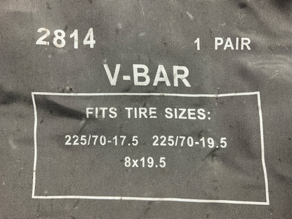 Viking 2814 Tire Snow Chains PAIR, 225/70-17.5, 225/75-19.5