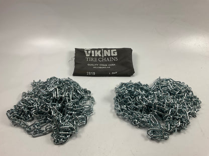 Viking 2819 Tire Snow Chains PAIR 8.75-16.5, 285/70-15, 235/75-15, 225/70-16