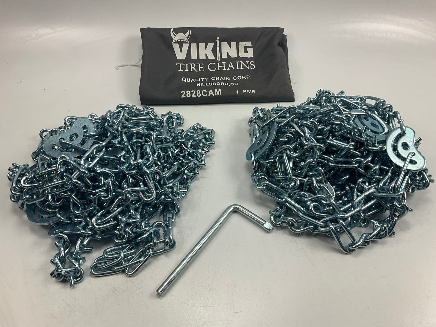 Viking 2828CAM Cam Type Tire Snow Chains PAIR  275/70-18, 245/75-18, 235/80-18
