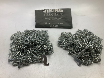 Viking 2829 Tire Snow Chains PAIR 245/70-16, 245/60-17, 255/60-17, 235/65-17