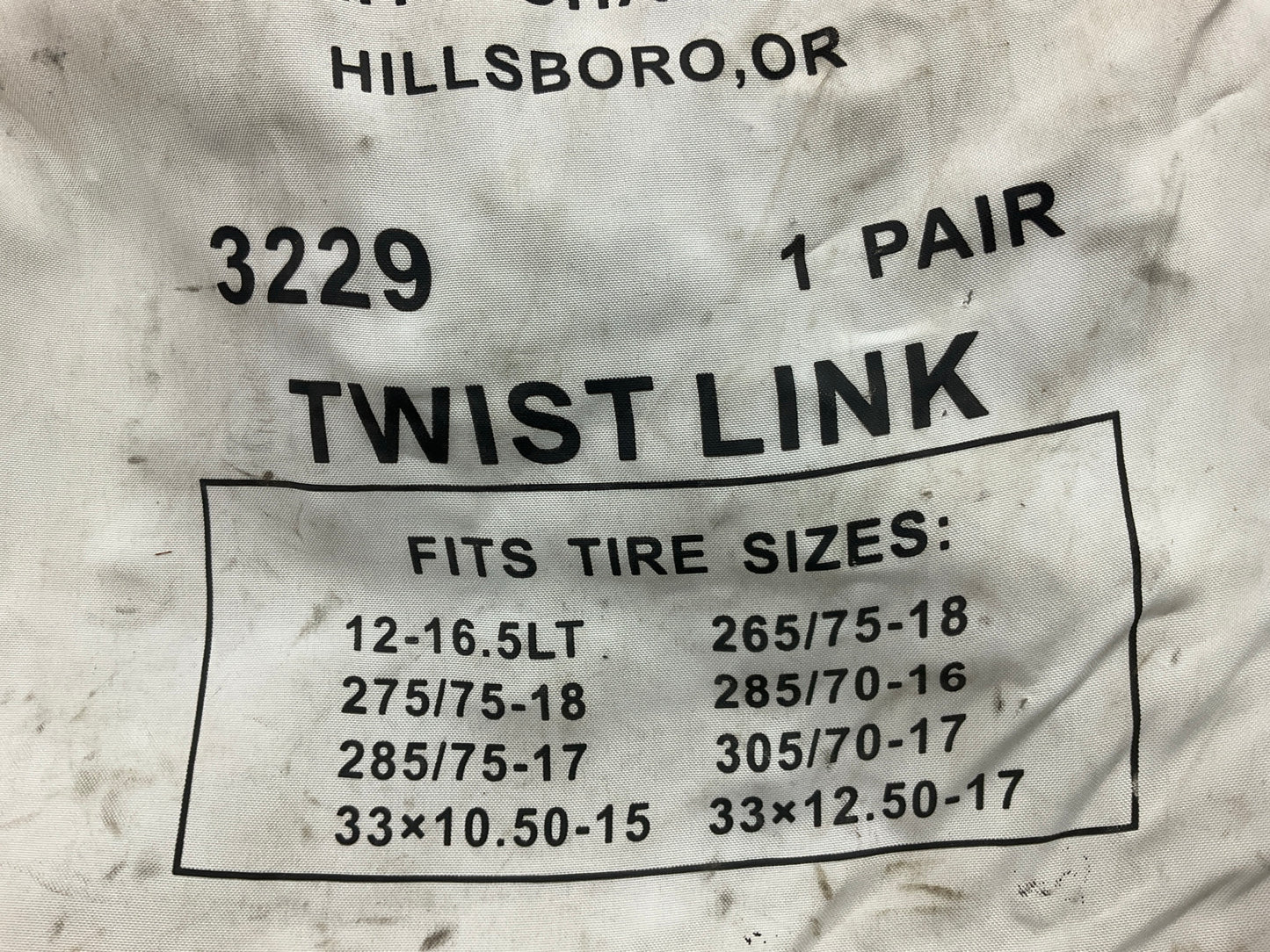 Viking 3229 Tire Snow Chains PAIR 285/70-17, 285/75-17, 305/70-17, 295/70-17
