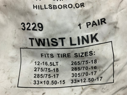 Viking 3229 Tire Snow Chains PAIR 285/70-17, 285/75-17, 305/70-17, 295/70-17
