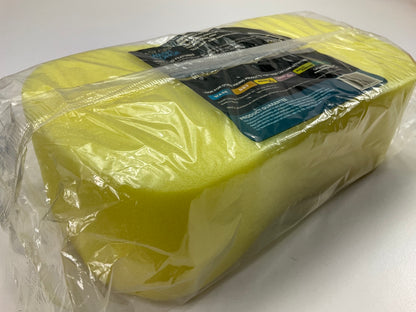 Viking 424000 Yellow Foam Sponge Easy Grip Car Wash Sponge (8-3/4'' L X 4-3/4'')