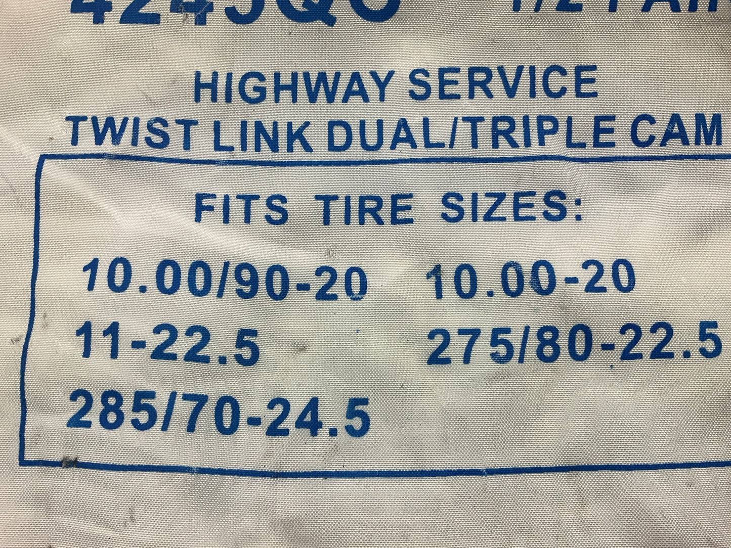 Viking 4245QC Tire Snow Chains PAIR 10.00/90-20, 10.00-20, 11-22.5, 275/80-22.5