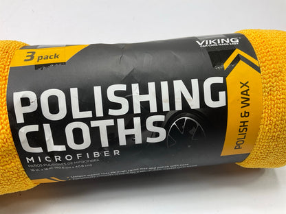 Viking 854700 16 X 16 Inch Microfiber Polishing Cloth, 15 Pack