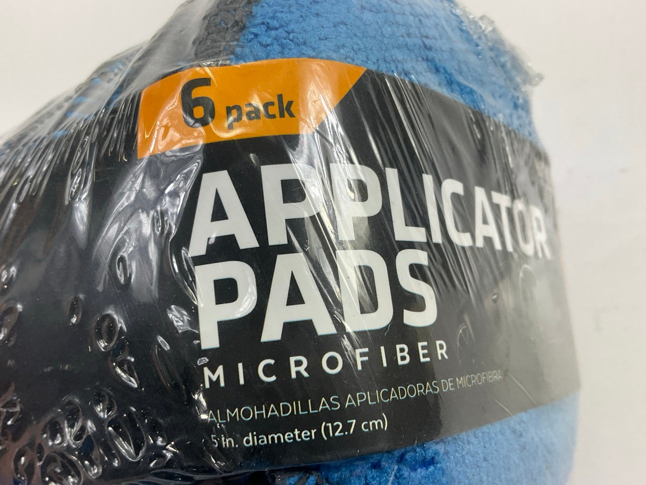 (6) Viking 862400 - 5'' Microfiber Applicator Pads