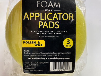 (2) Viking 939900 Polish & Wax Pads - 6 Total