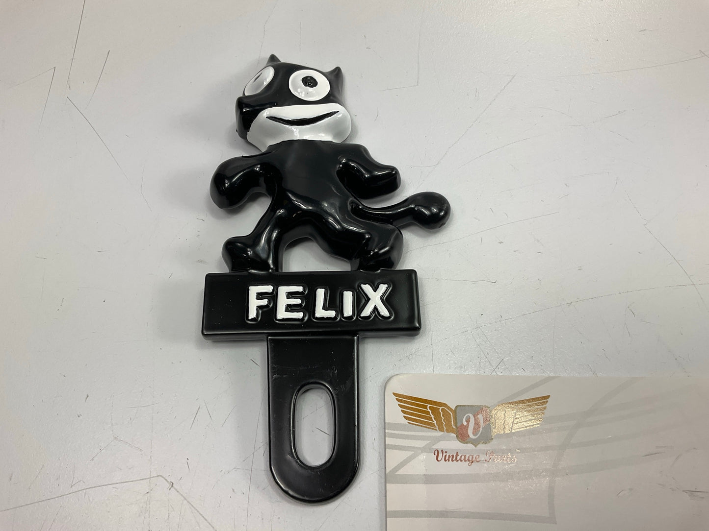 Felix The Cat License Plate Frame Topper Ornament  VPALPT003