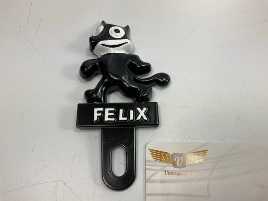 Felix The Cat License Plate Frame Topper Ornament  VPALPT003