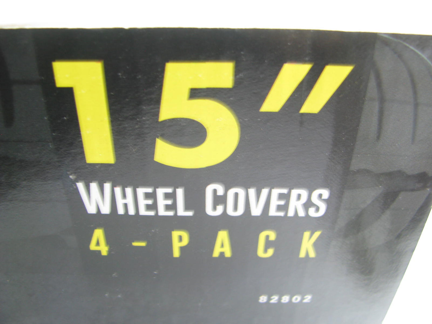 Custom Accessories 82802 Viper 15'' Wheel Cover R15 With Chrome Nuts, Set Of 4