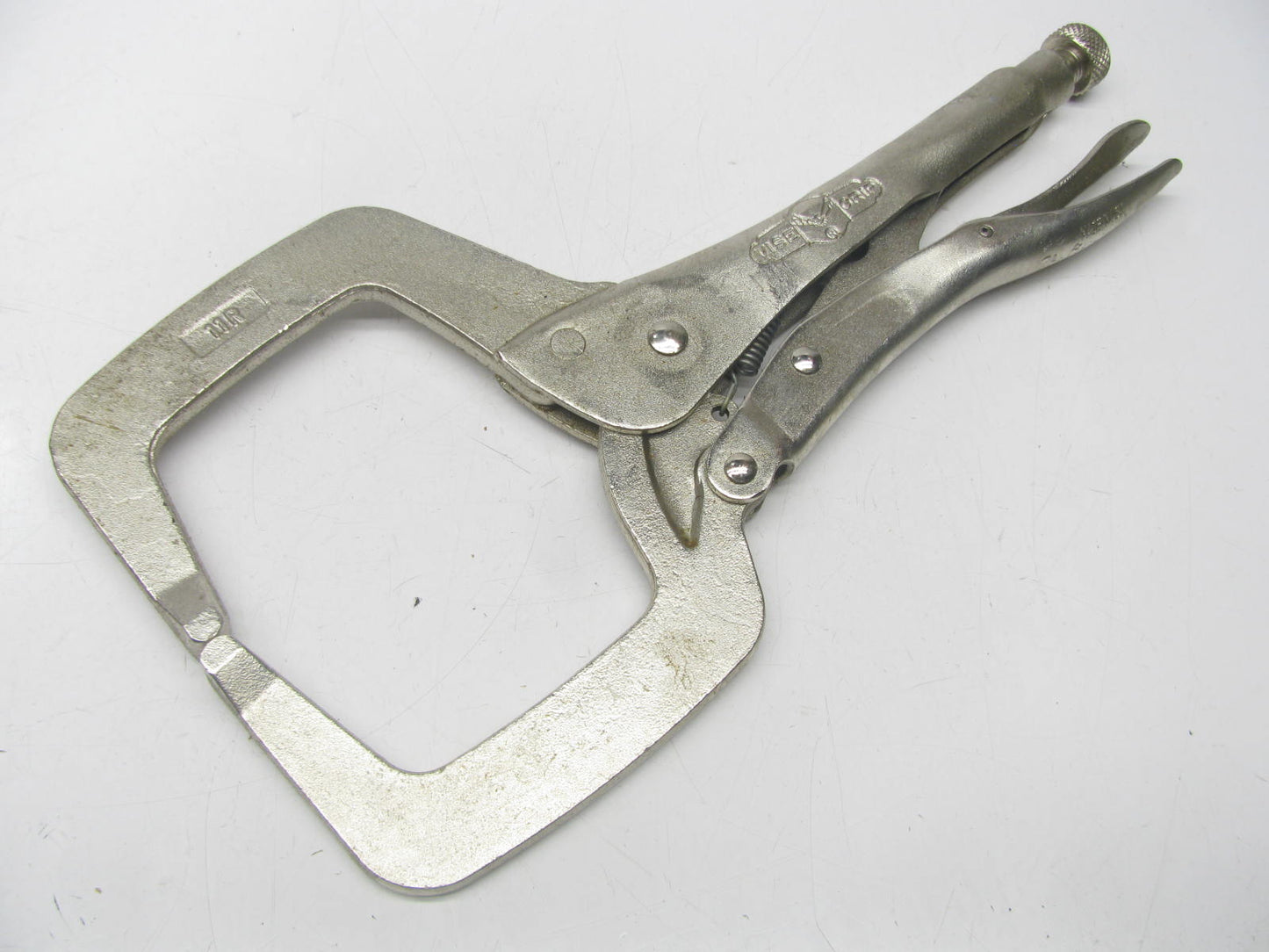 NOS - Vise-grip 11R 11'' Locking C-Clamp Pliers 3-3/4'' Jaw Opening - MADE IN USA
