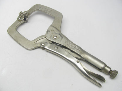 NOS - Vise-grip 11SP 11'' Locking C-Clamp W/ Swivel Pads - MADE IN USA