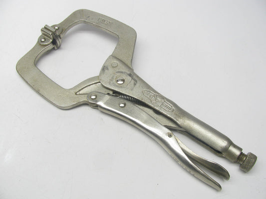 NOS - Vise-grip 11SP 11'' Locking C-Clamp W/ Swivel Pads - MADE IN USA