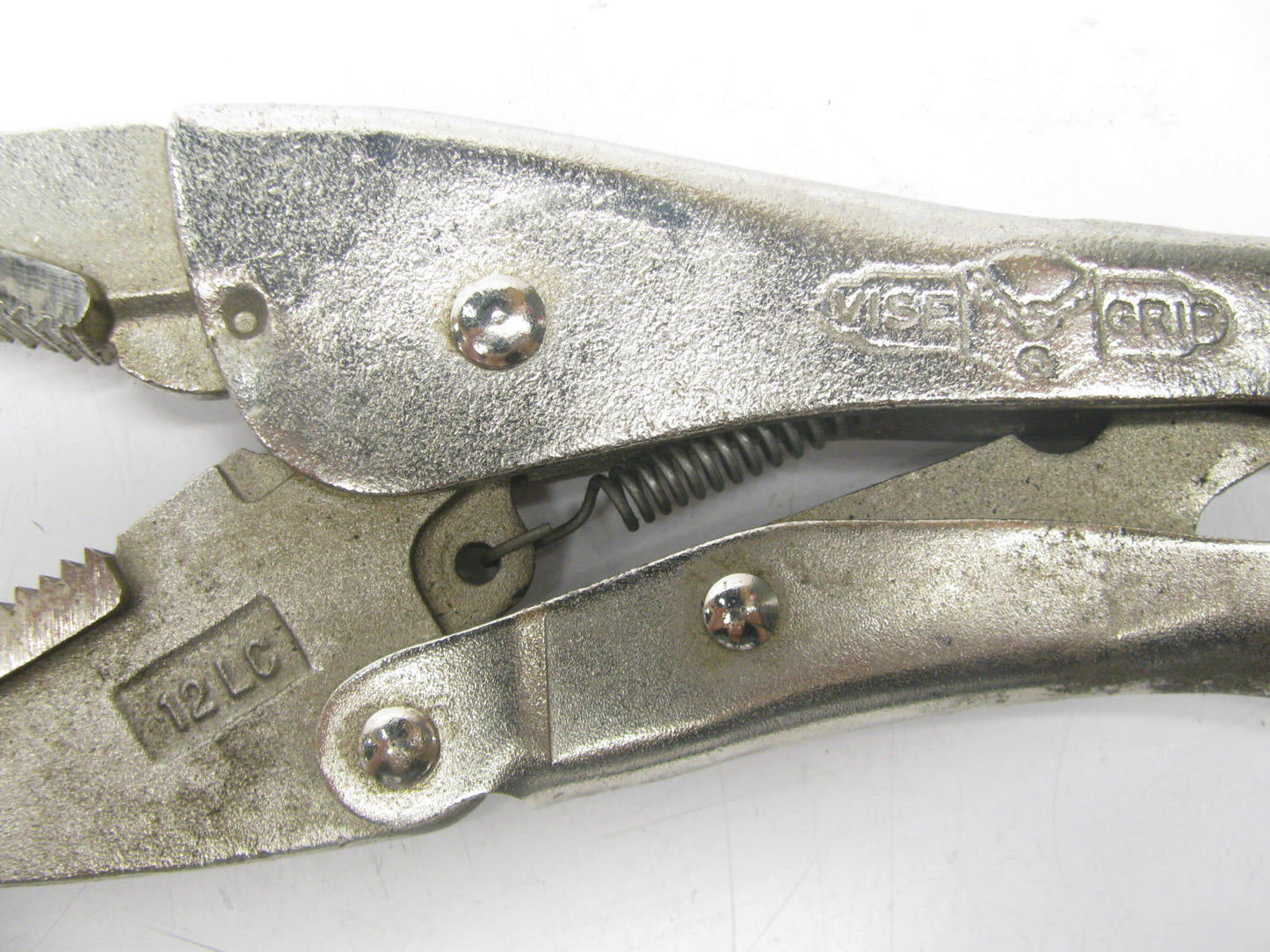 NOS Vise-grip 12LC 12'' Large Jaw Locking Pliers 3-1/8'' Jaw Opening - MADE IN USA
