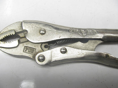 Vise-grip 213H 6'' Long Nose & 7'' Curved Jaw W/ Wire Cutter Pliers - MADE IN USA