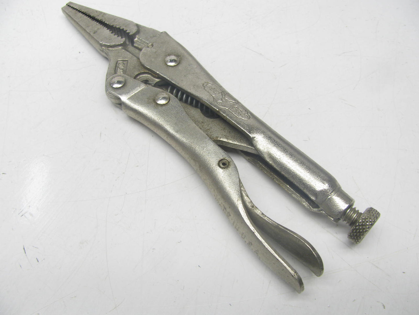 Vise-grip 213H 6'' Long Nose & 7'' Curved Jaw W/ Wire Cutter Pliers - MADE IN USA