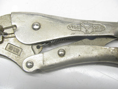 NOS Vise-grip 215G Curved Locking Pliers W/ Wire Cutters 5'' & 10'' - MADE IN USA