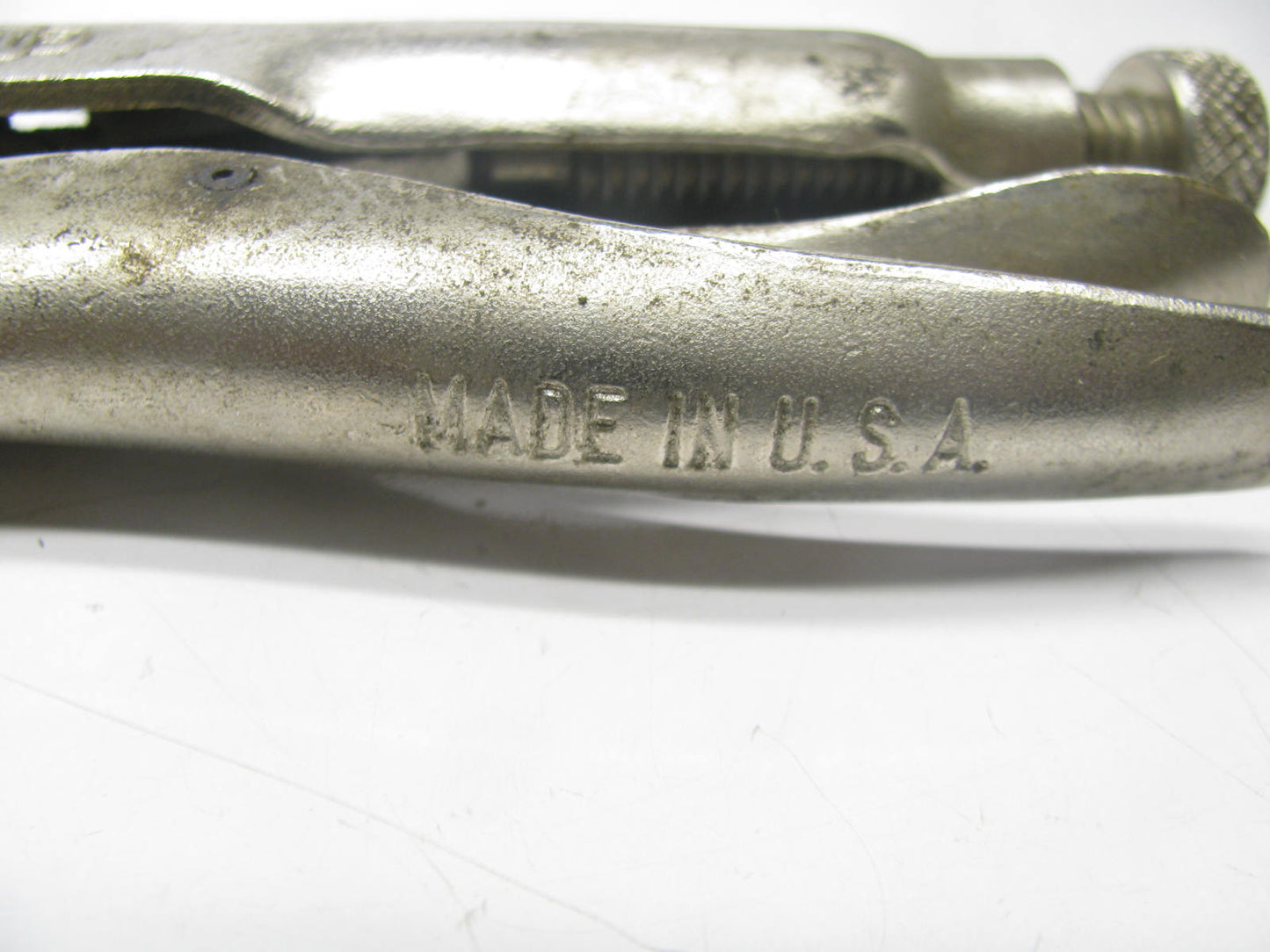 NOS Vise-grip 215G Curved Locking Pliers W/ Wire Cutters 5'' & 10'' - MADE IN USA