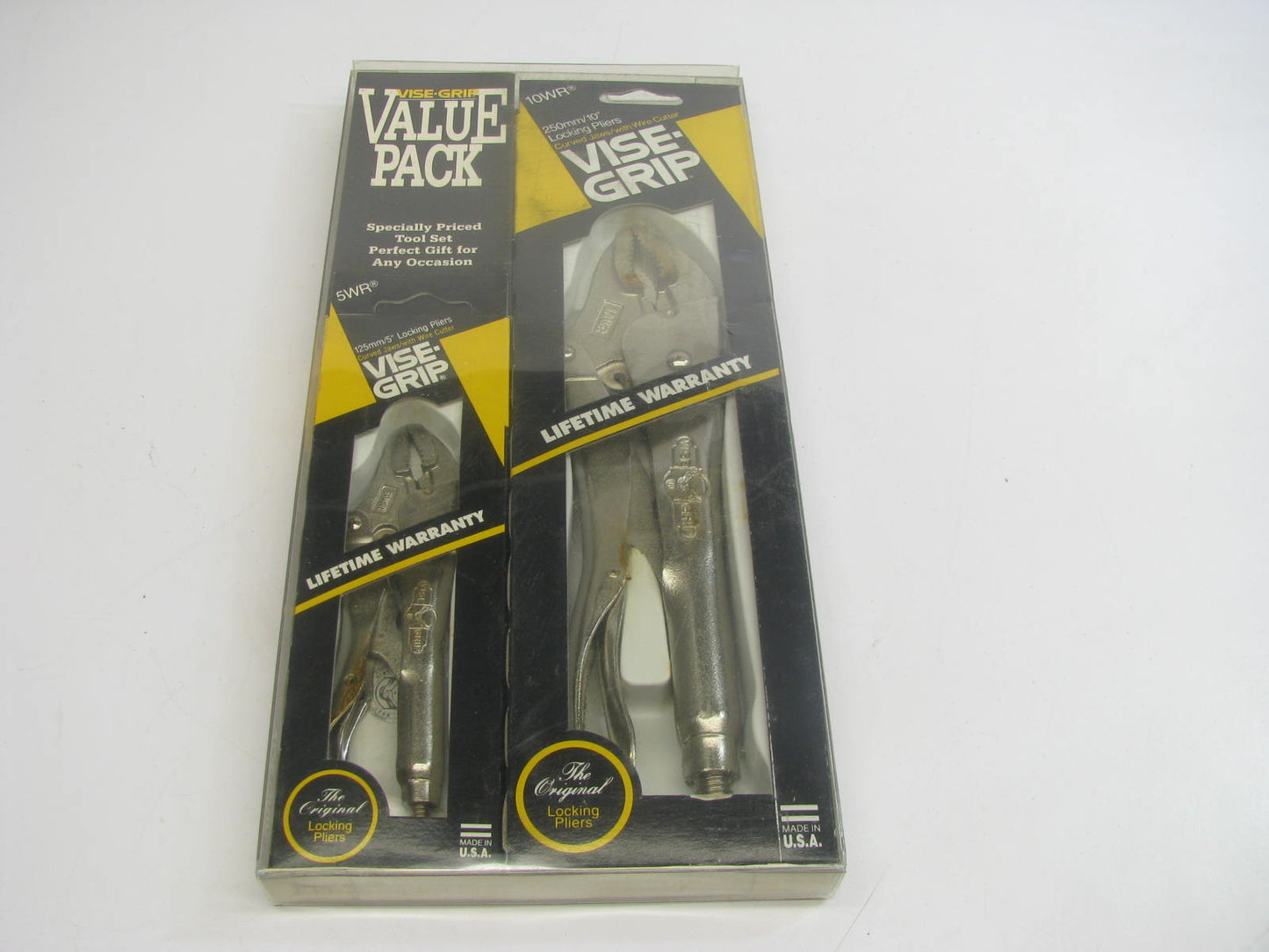 NOS - Vise-grip 614 Value Pack - 10'' 10WR & 5'' 5WR Locking Pliers - MADE IN USA