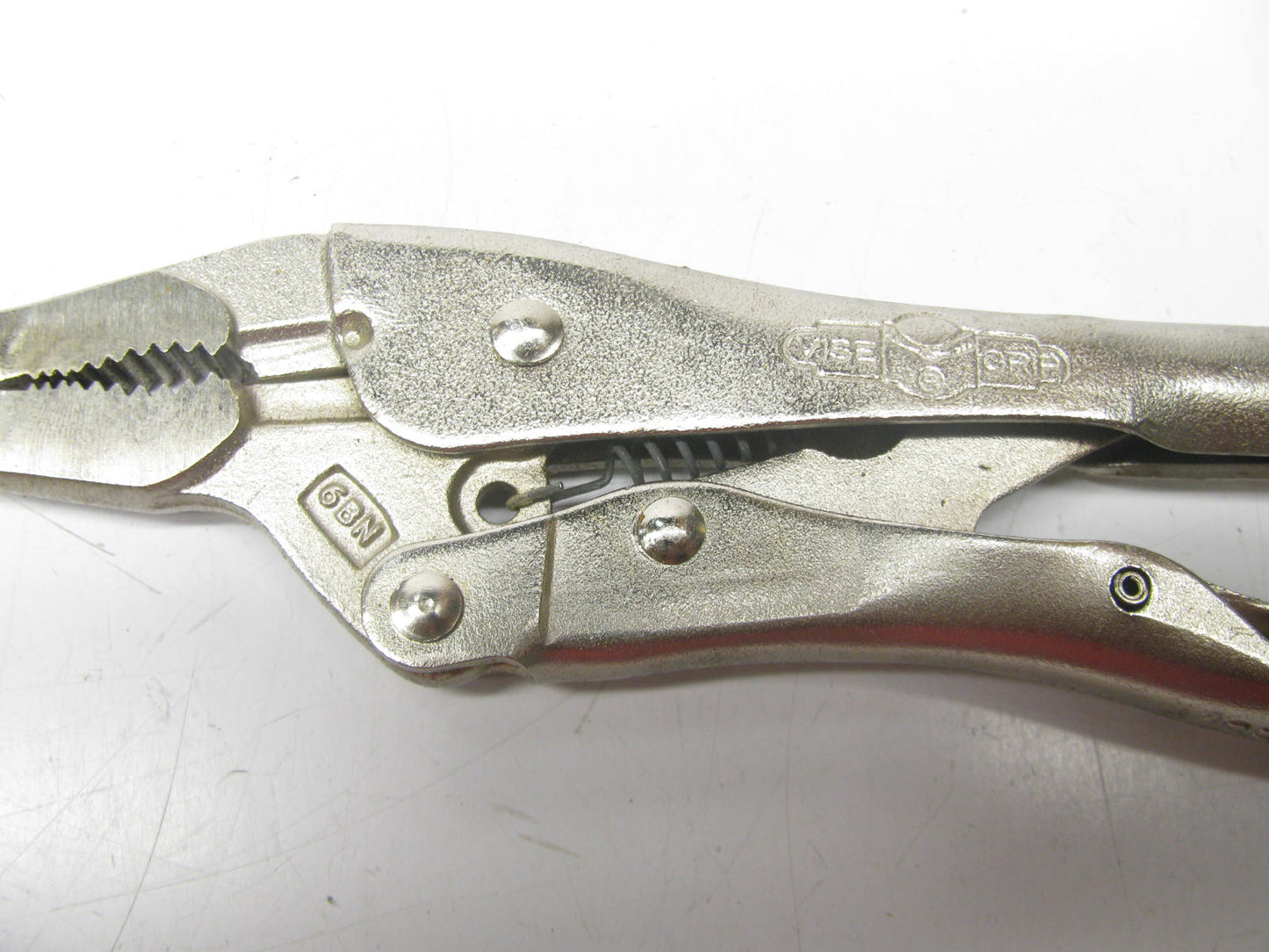 NOS - Vise-grip 6BN 6'' Bent Nose Locking Pliers With Wire Cutter - MADE IN USA