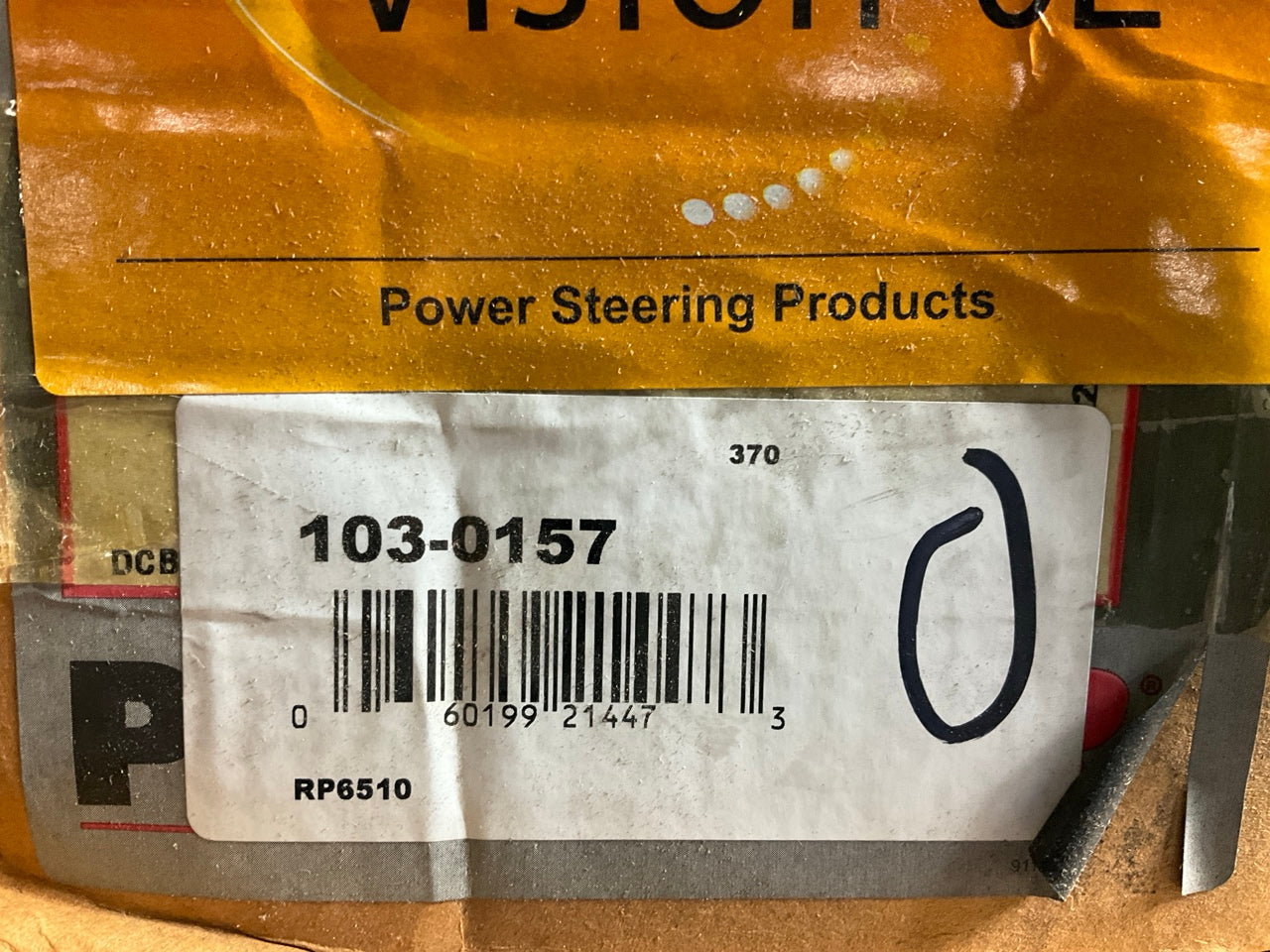 REMAN. Vision-oe 103-0157 Power Steering Racks & Pinion Assembly