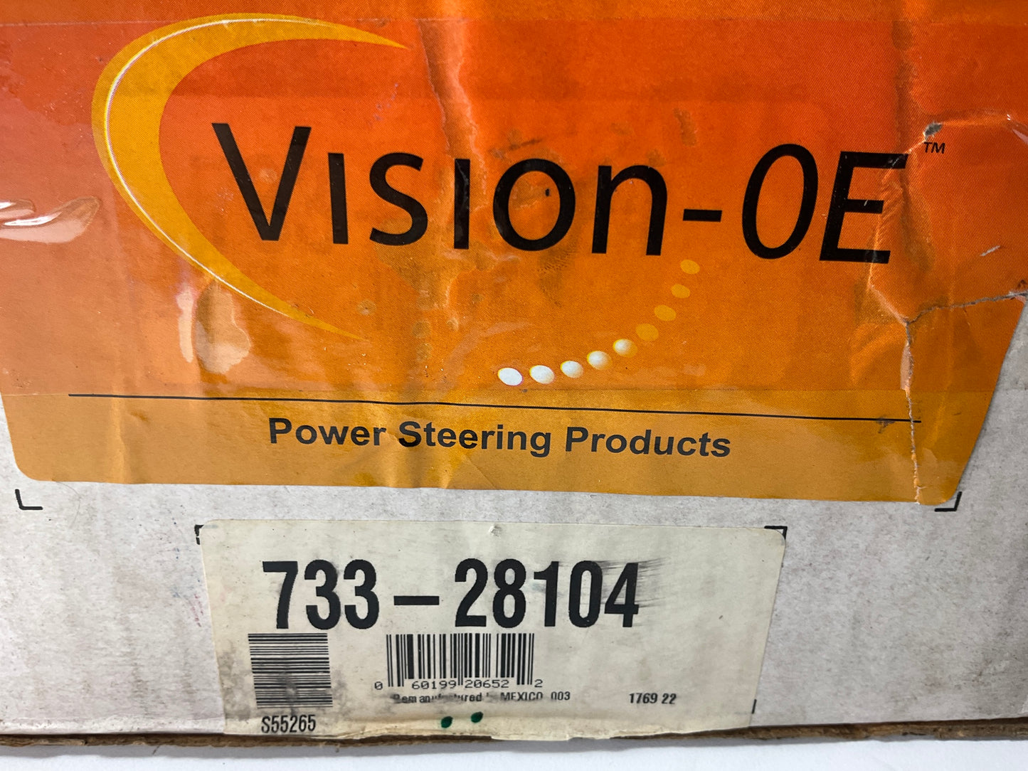 REMAN. Vision-oe 733-28104 Power Steering Pump For 1999-2004 Jeep Grand Cherokee