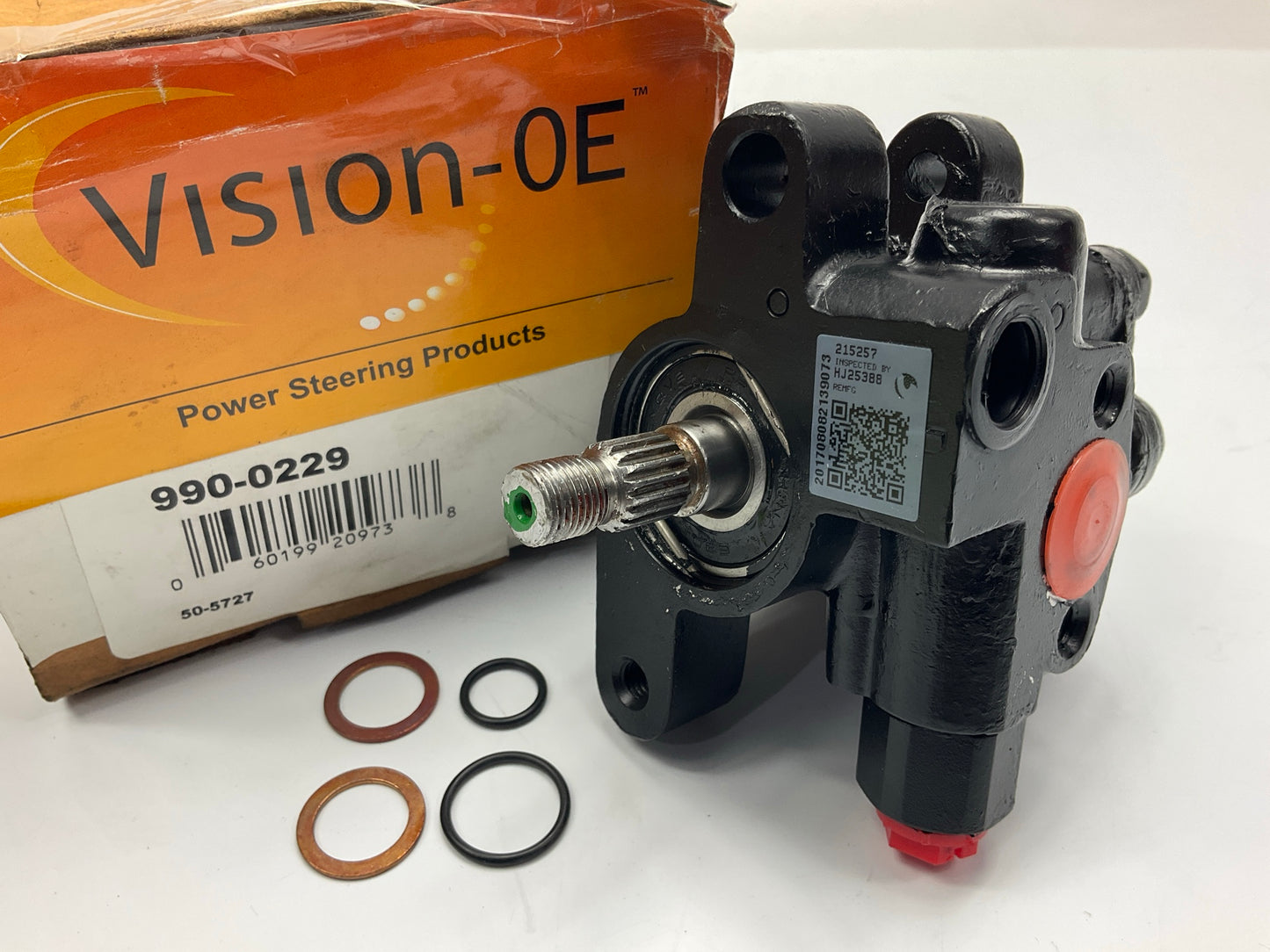 REMAN. Vision-oe 990-0229 Power Steering Pump For 2000-05 Sonata, 2003-06 Optima