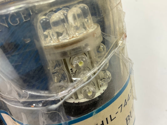 Vision X HIL-7443W 360 Degree White LED Turn Signal Lamp Light Bulb #7443W